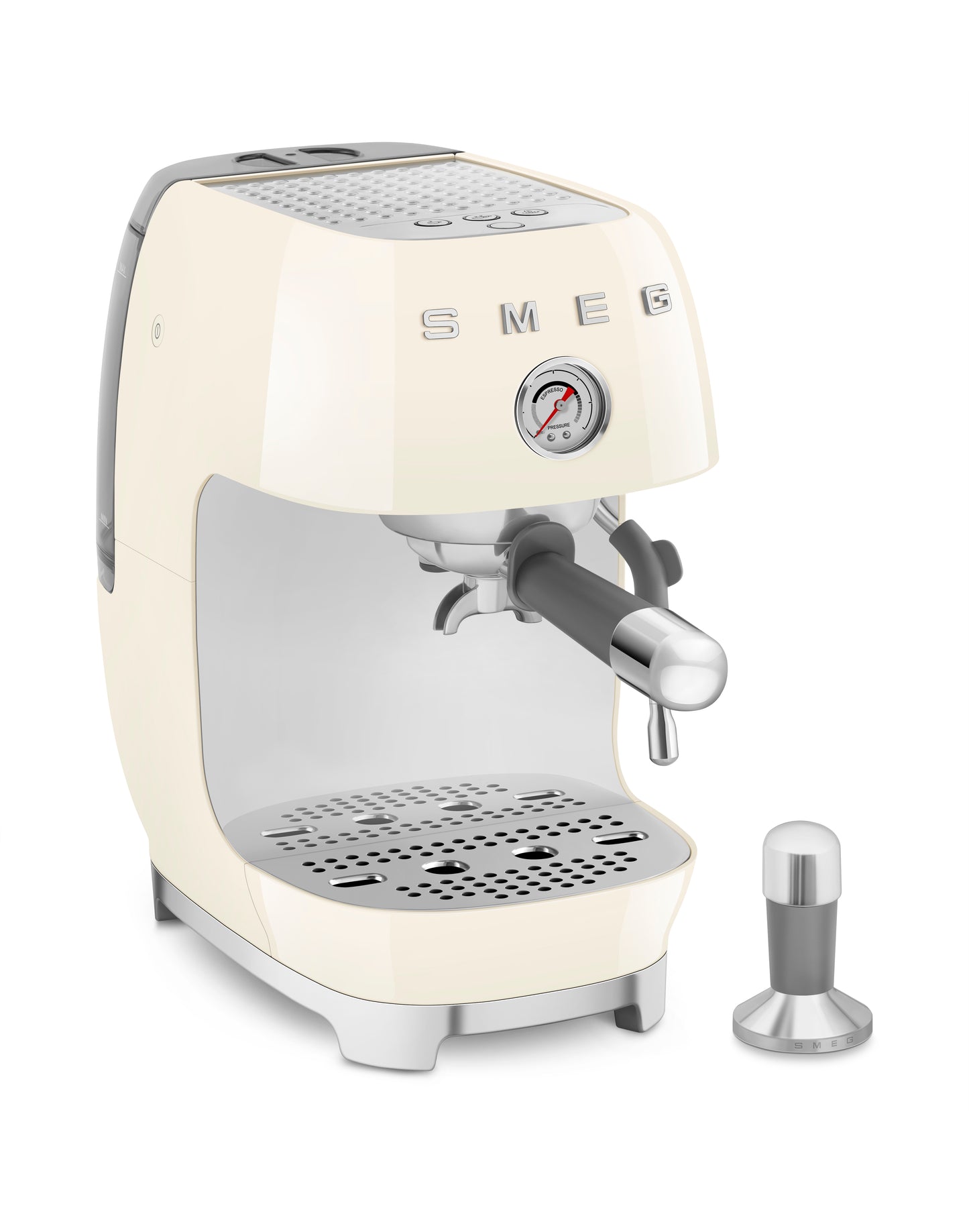 Manual Espresso Coffee Machine With Cold Brew - Cream