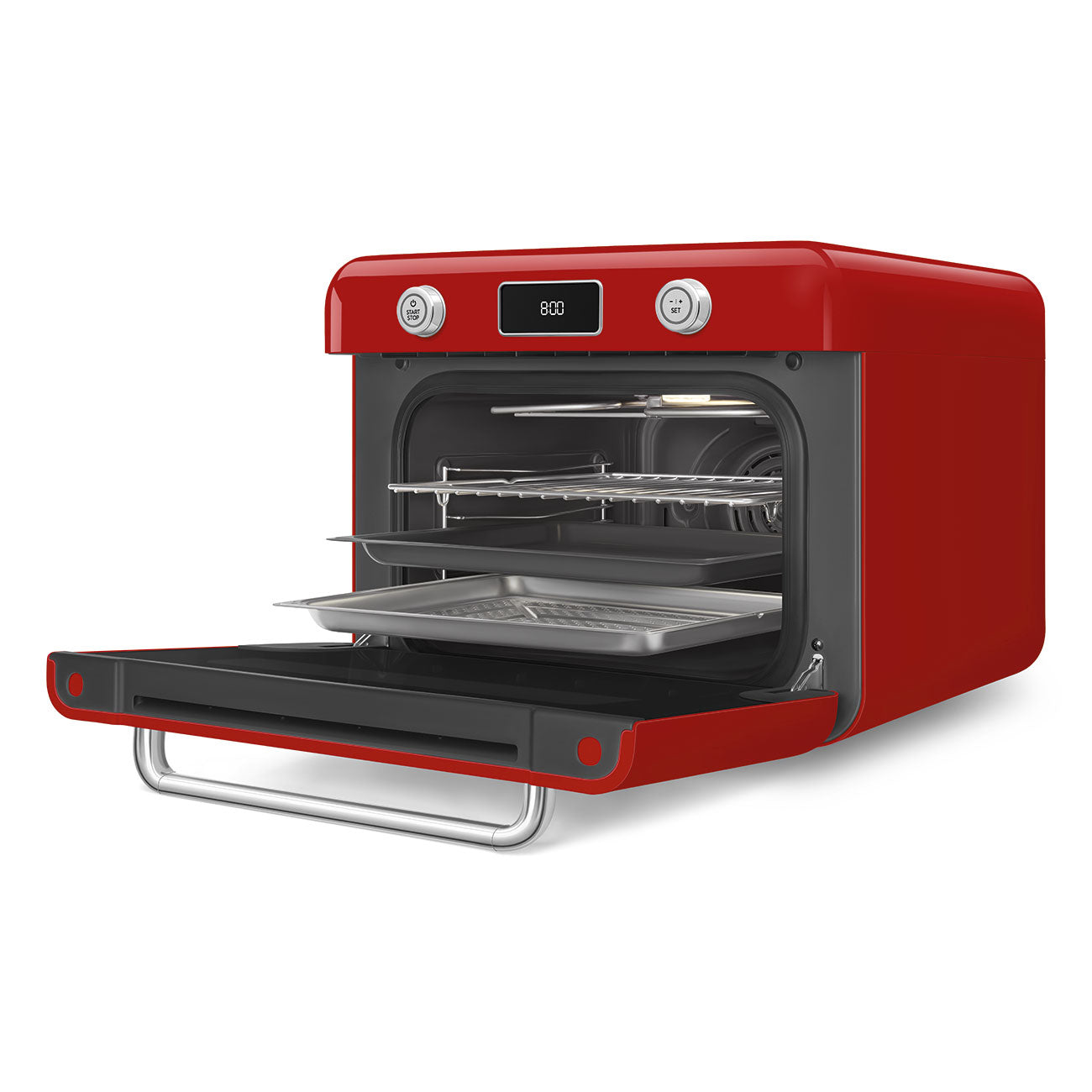 Countertop Combi Steam Oven w Airfry - Red