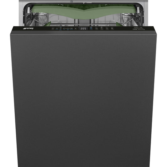 SMEG 24" Short TUB (82 CM), Pre Finished Dishwasher, 3 Rack, 46 DB