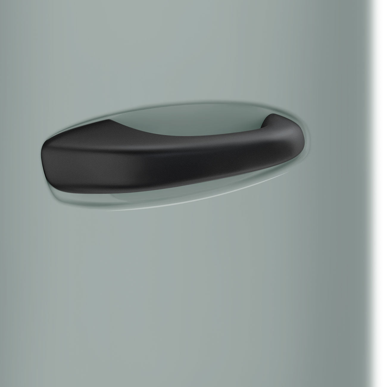 Porsche x SMEG FAB 28 Retro Style with Porsche Handle Share Green Metallic