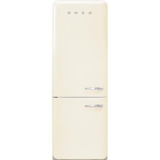 FAB38 Fridge - Cream (Left Hinge)