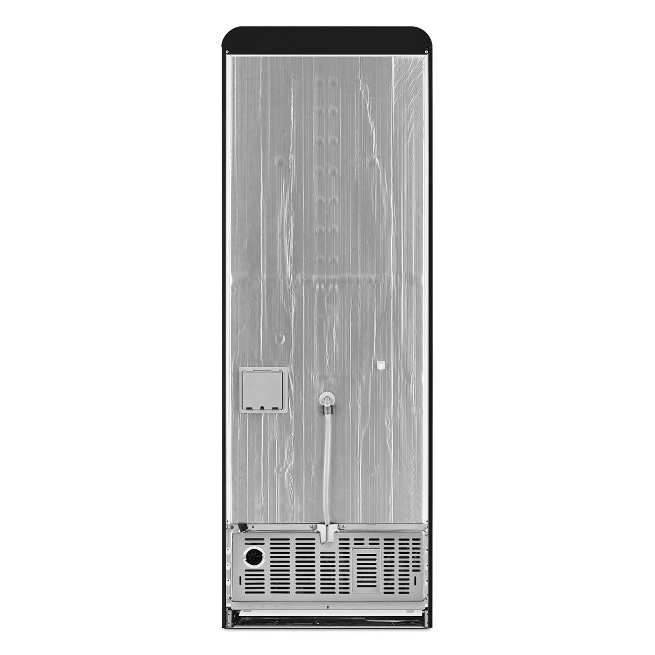 FAB38 Fridge - Black (Right Hinge)