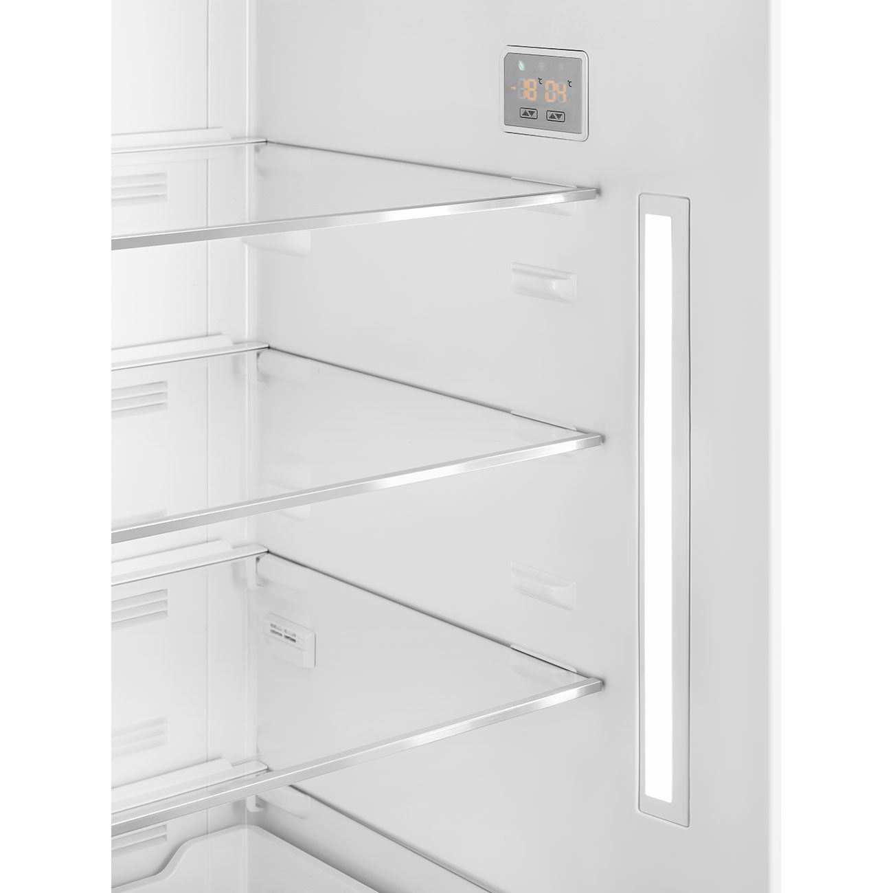 FAB38 Fridge - Black (Right Hinge)