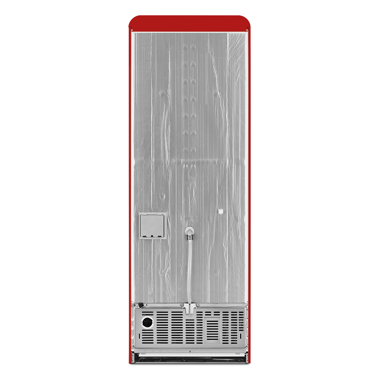 FAB38 Fridge - Red (Right Hinge)
