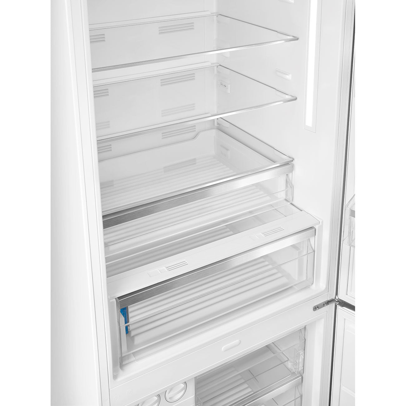 FAB38 Fridge - White (Right Hinge)
