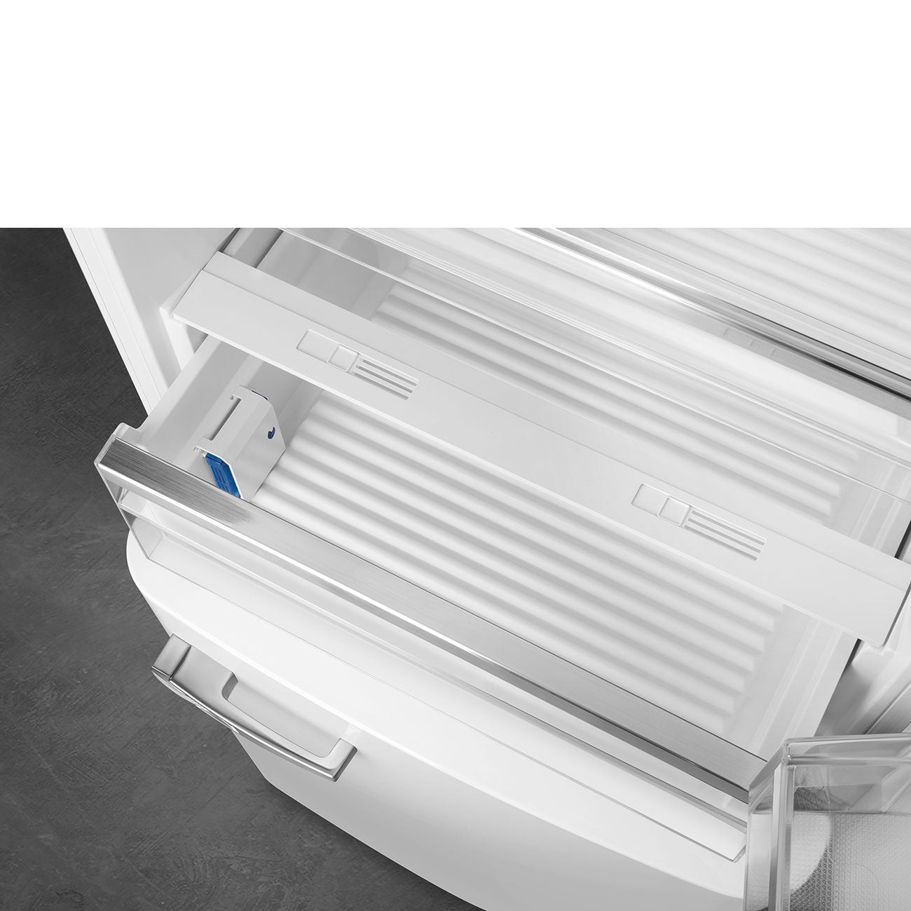 FAB38 Fridge - White (Right Hinge)