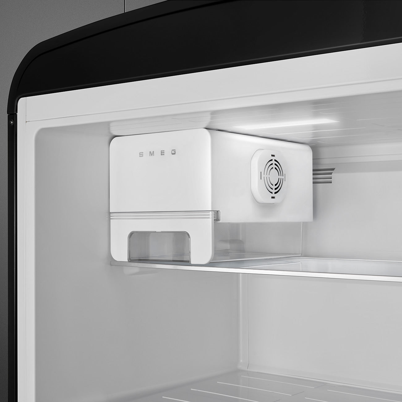 FAB50 Fridge - Black (Right Hinge)