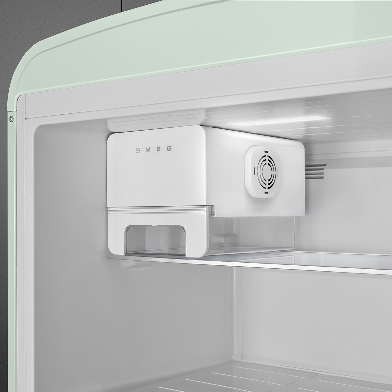 FAB50 Fridge - Pastel Green (Right Hinge)