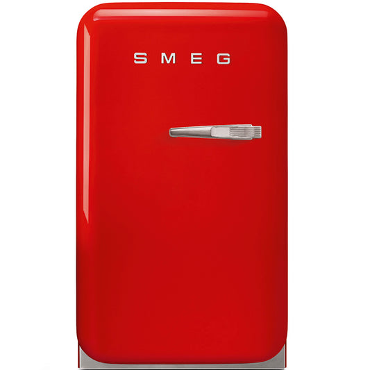 FAB5 Mini Fridge - Red (Left Hinge)