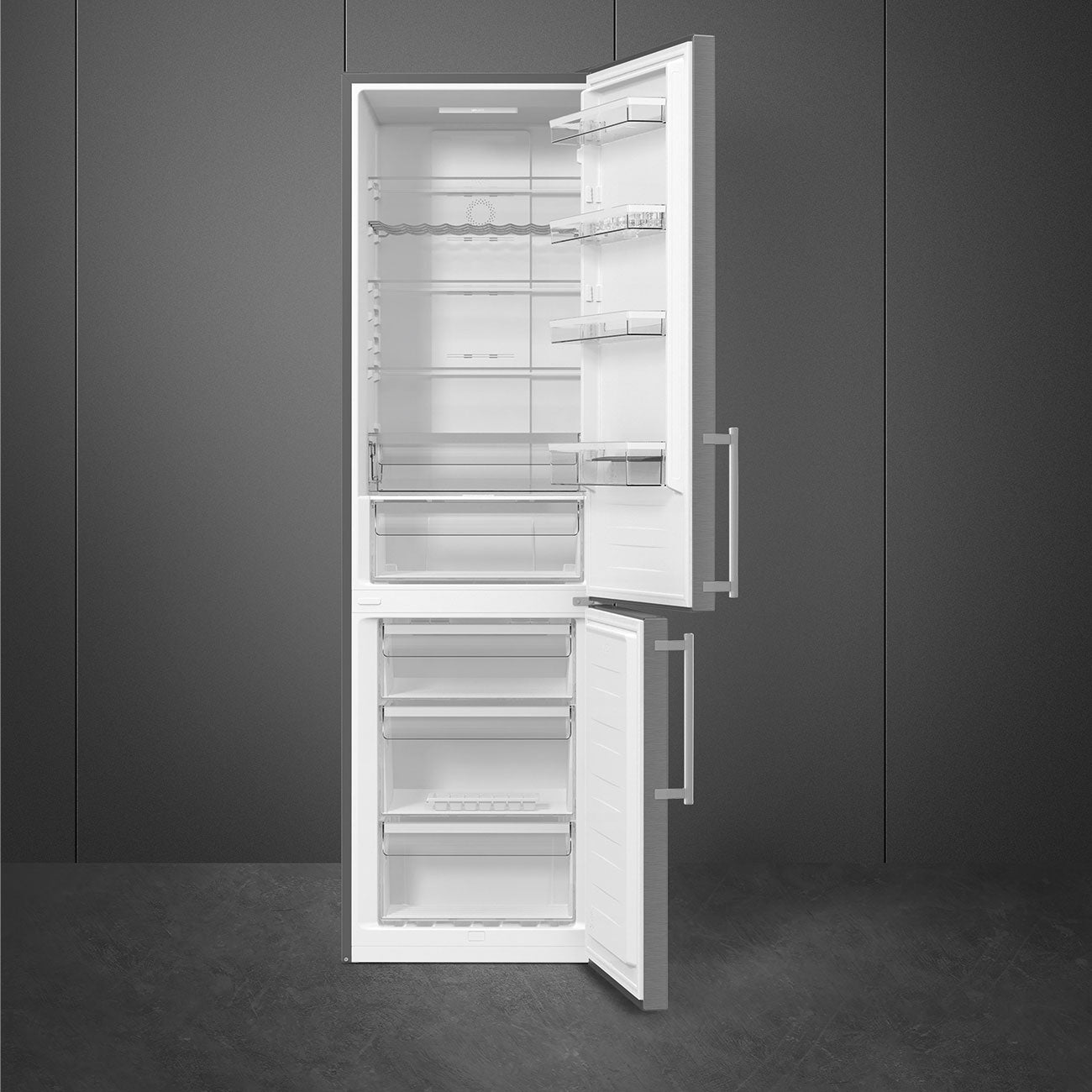 24" Freestanding Fridge- Stainless Steel