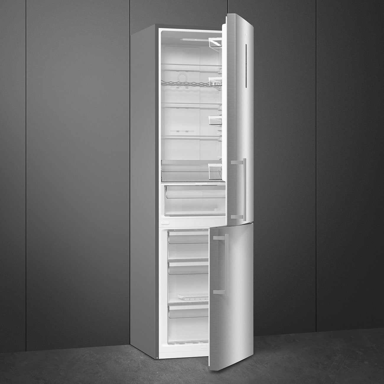 24" Freestanding Fridge- Stainless Steel