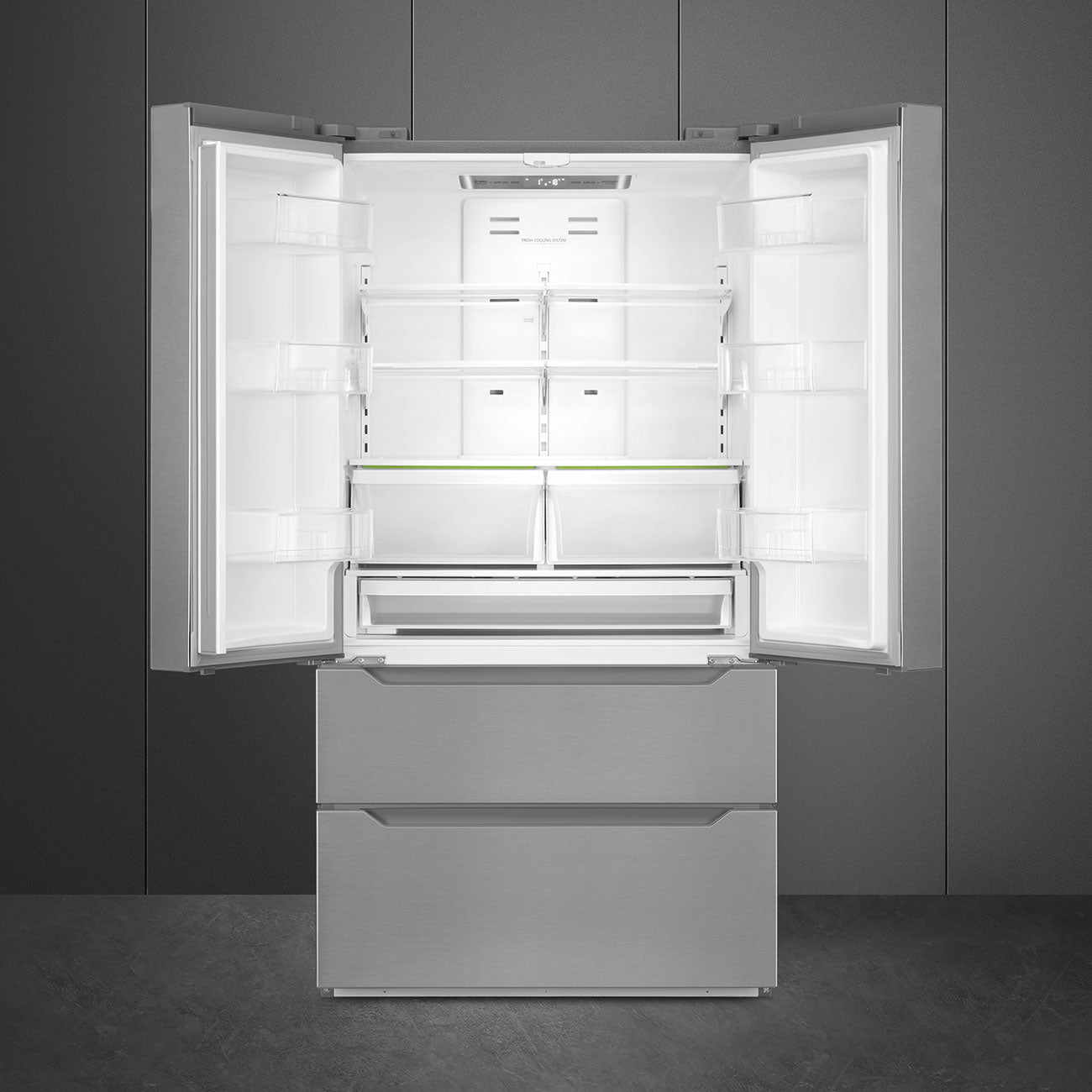 36" Freestanding Fridge-Stainless Steel