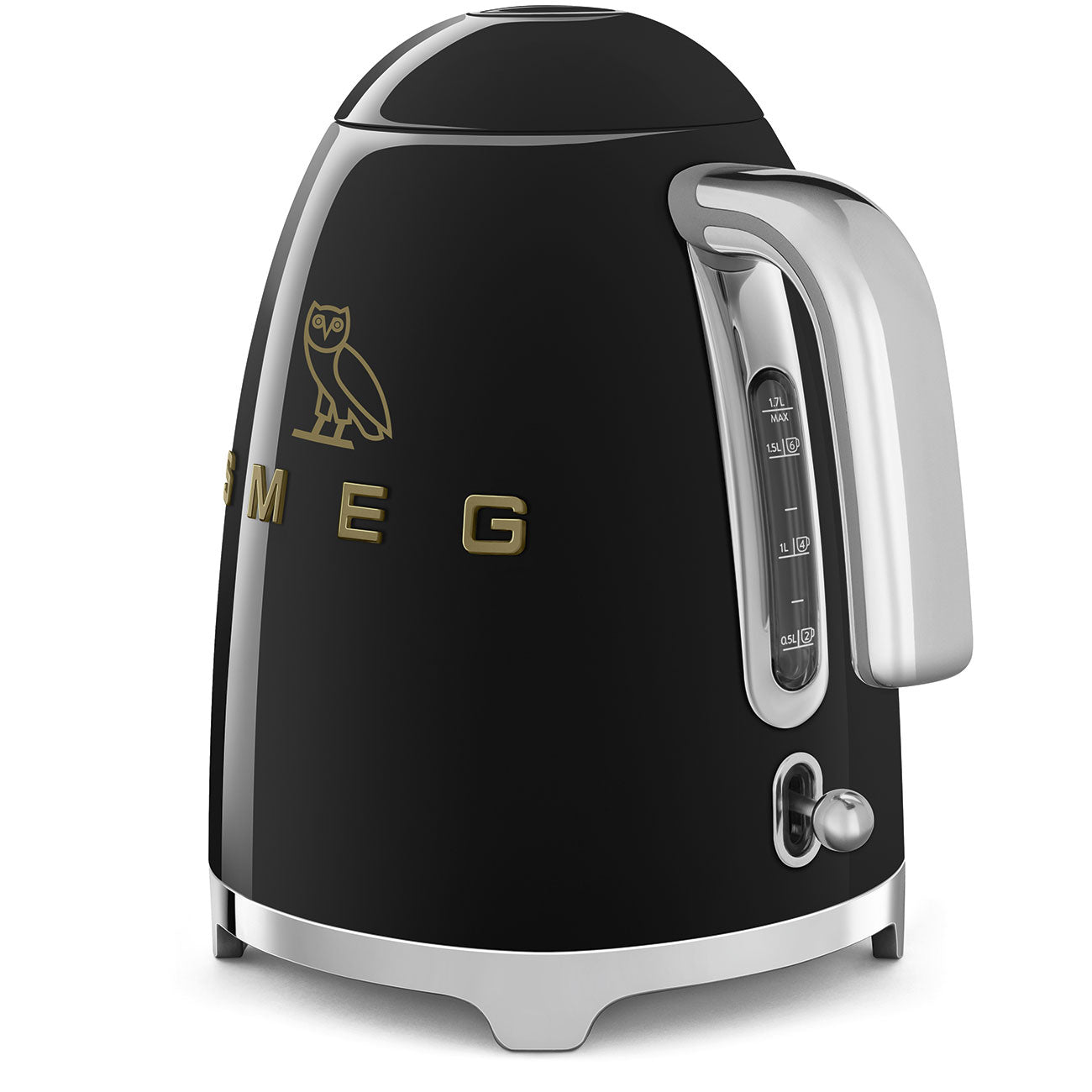 SMEGxOVO - Electric Kettle - Fixed Temperature - 1.7L - Black