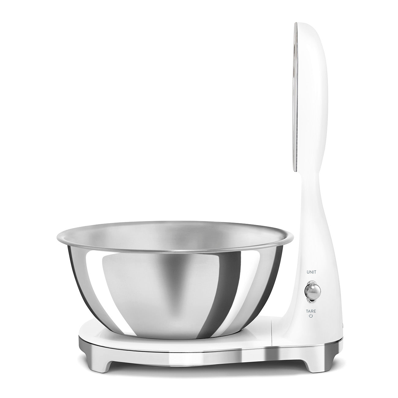 Digital Analog Kitchen Scale - White