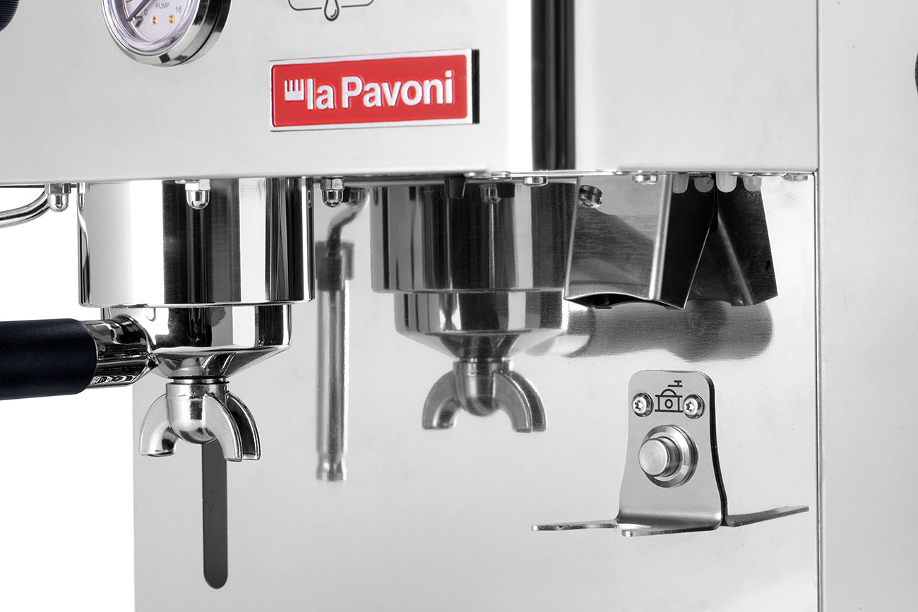 La Pavoni Domus Bar Combi Espresso Machine - Stainless Steel