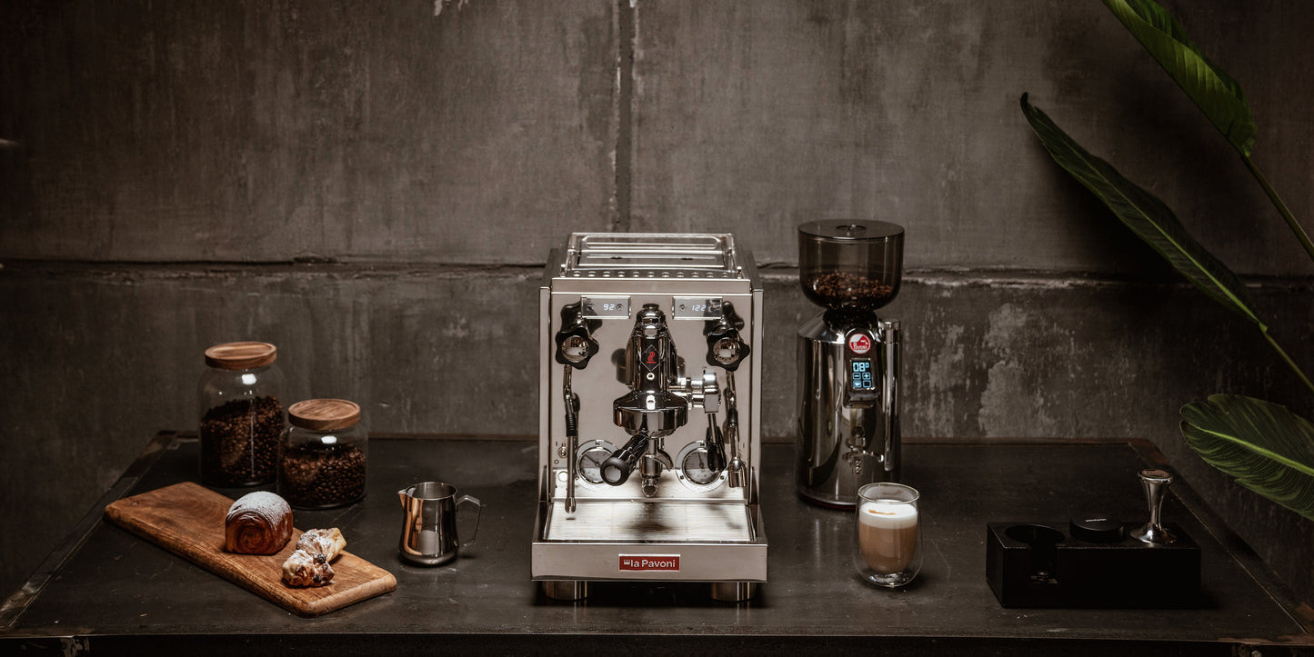 La Pavoni Botticelli Evolution Espresso Machine - Stainless Steel