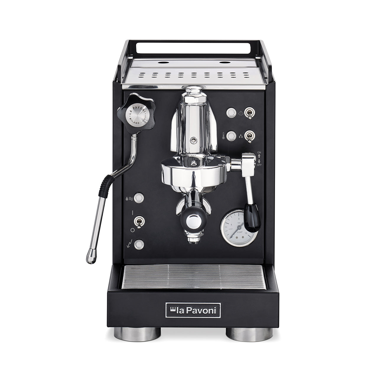 La Pavoni Mini Cellini Nera Espresso Machine - Black
