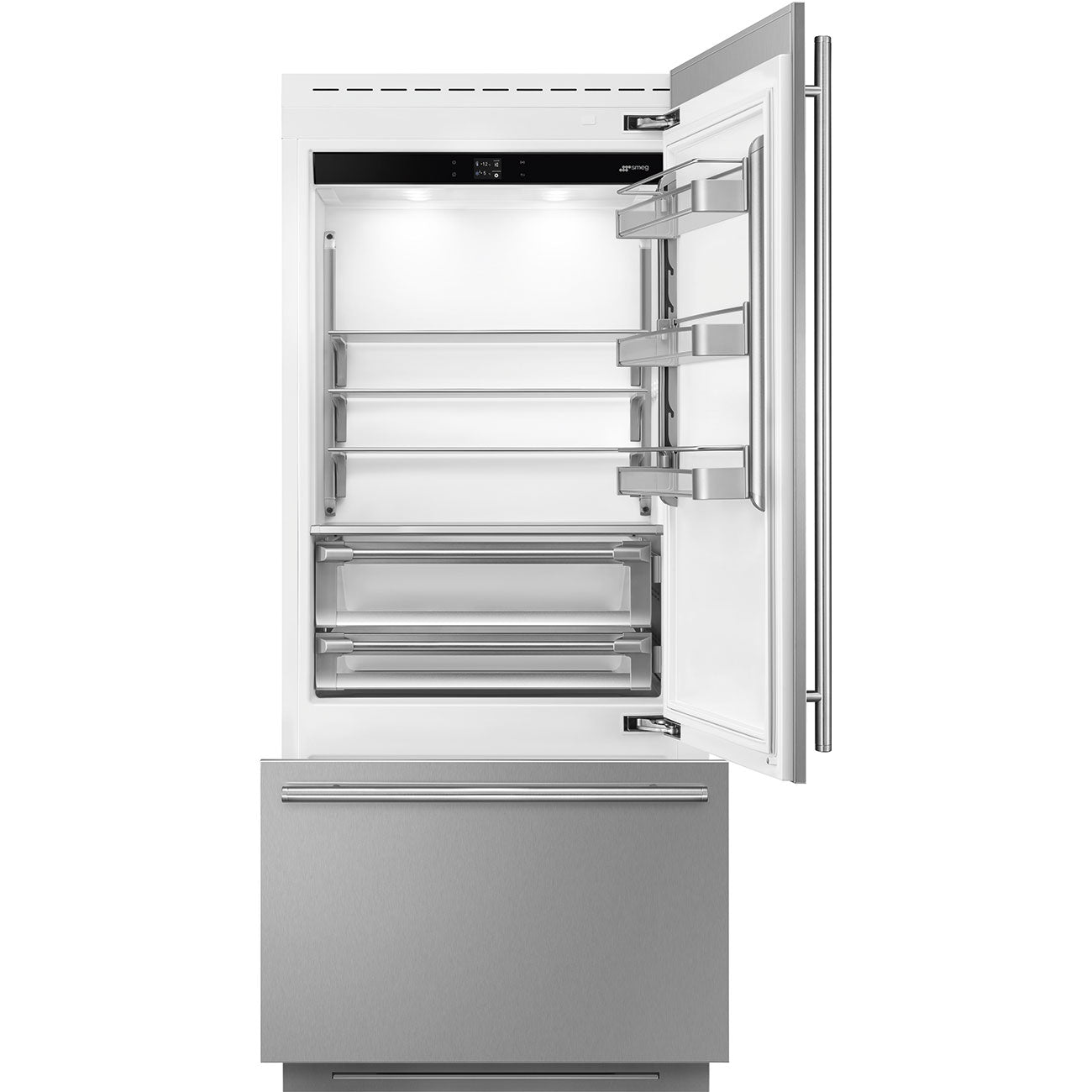 36" Built-In Fridge with Convertible Freezer - RIGHT HINGE