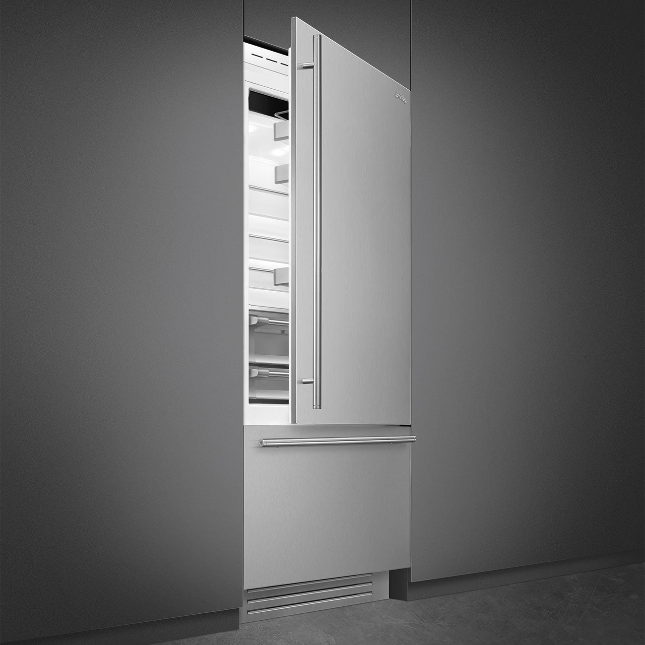 36" Built-In Fridge with Convertible Freezer - RIGHT HINGE