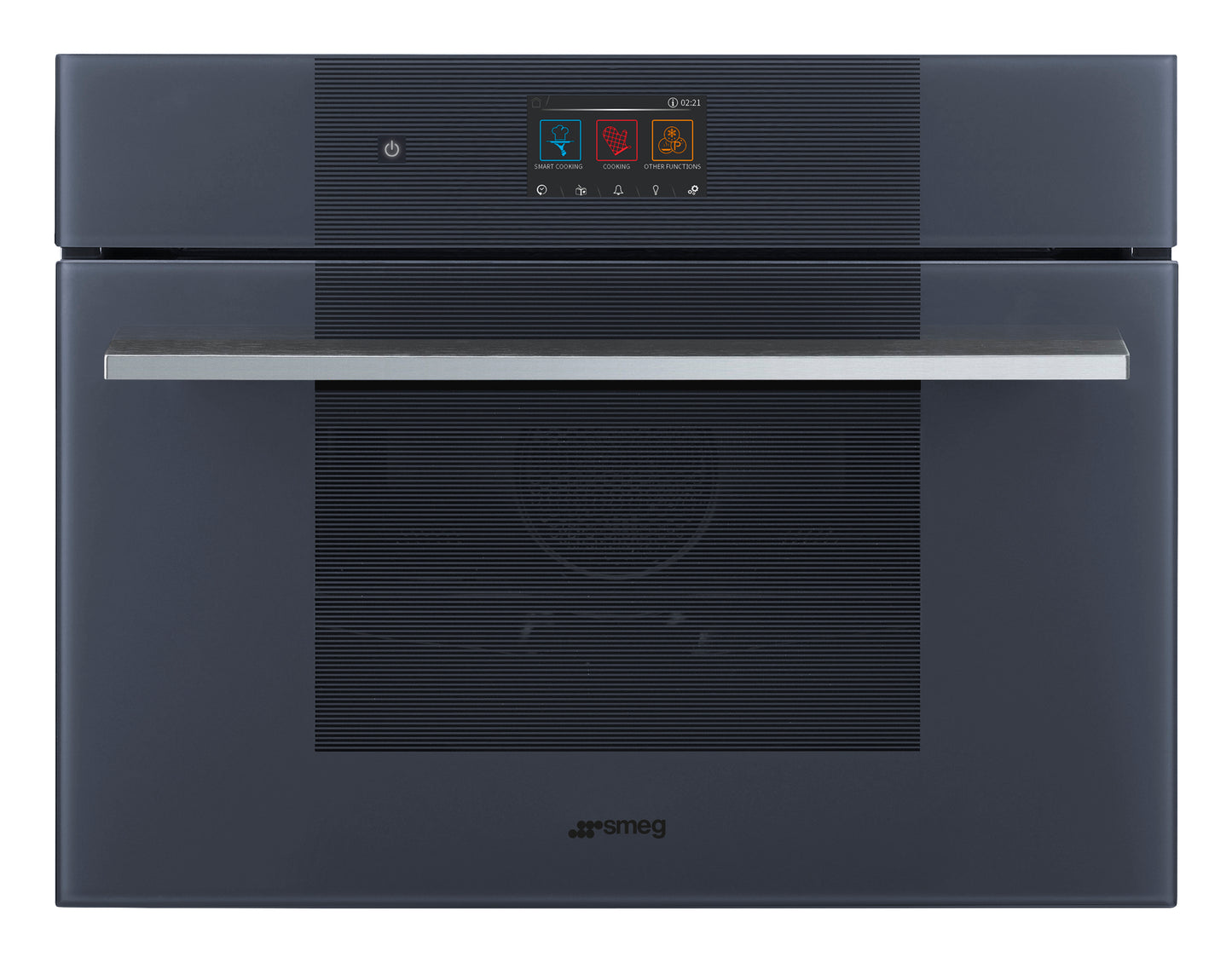 SMEG 24" Compact Steam Oven, Touch Control, Neptune Gray