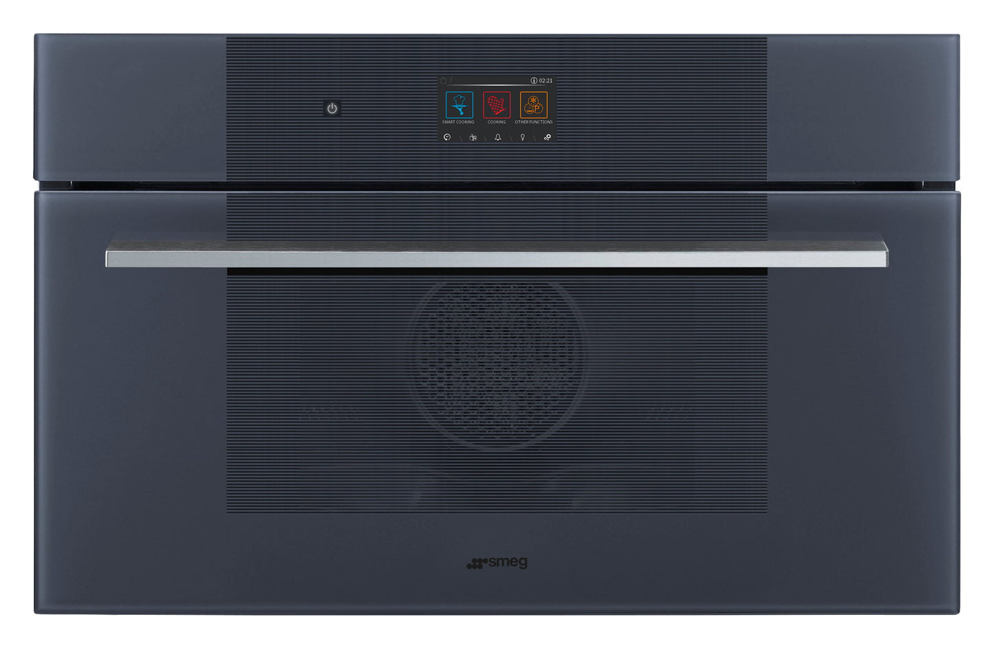 SMEG 30" Compact Speed Oven, Touch Control, Neptune Gray