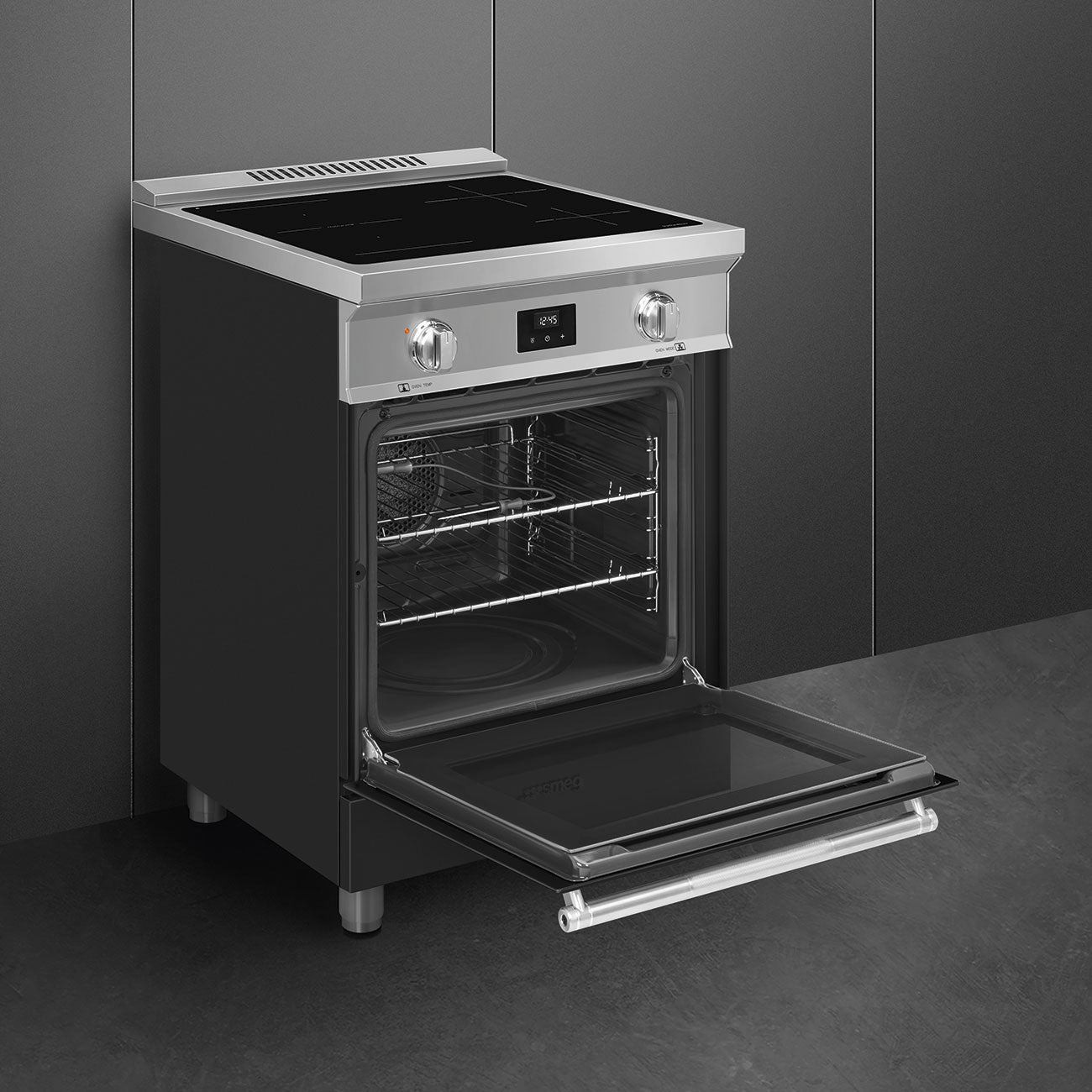 Smeg Professional Range, 24" - INDUCTION