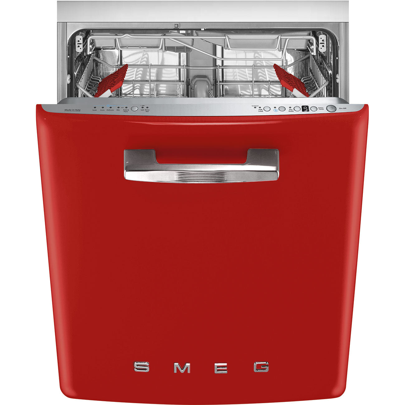 24" Retro Dishwasher -Red