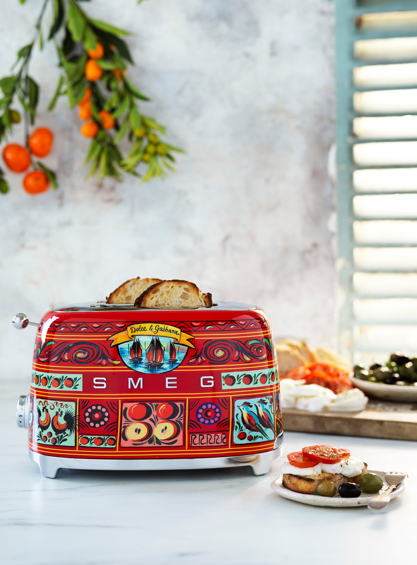 Dolce&Gabbana 2-Slice Toaster- Sicily Love Collection