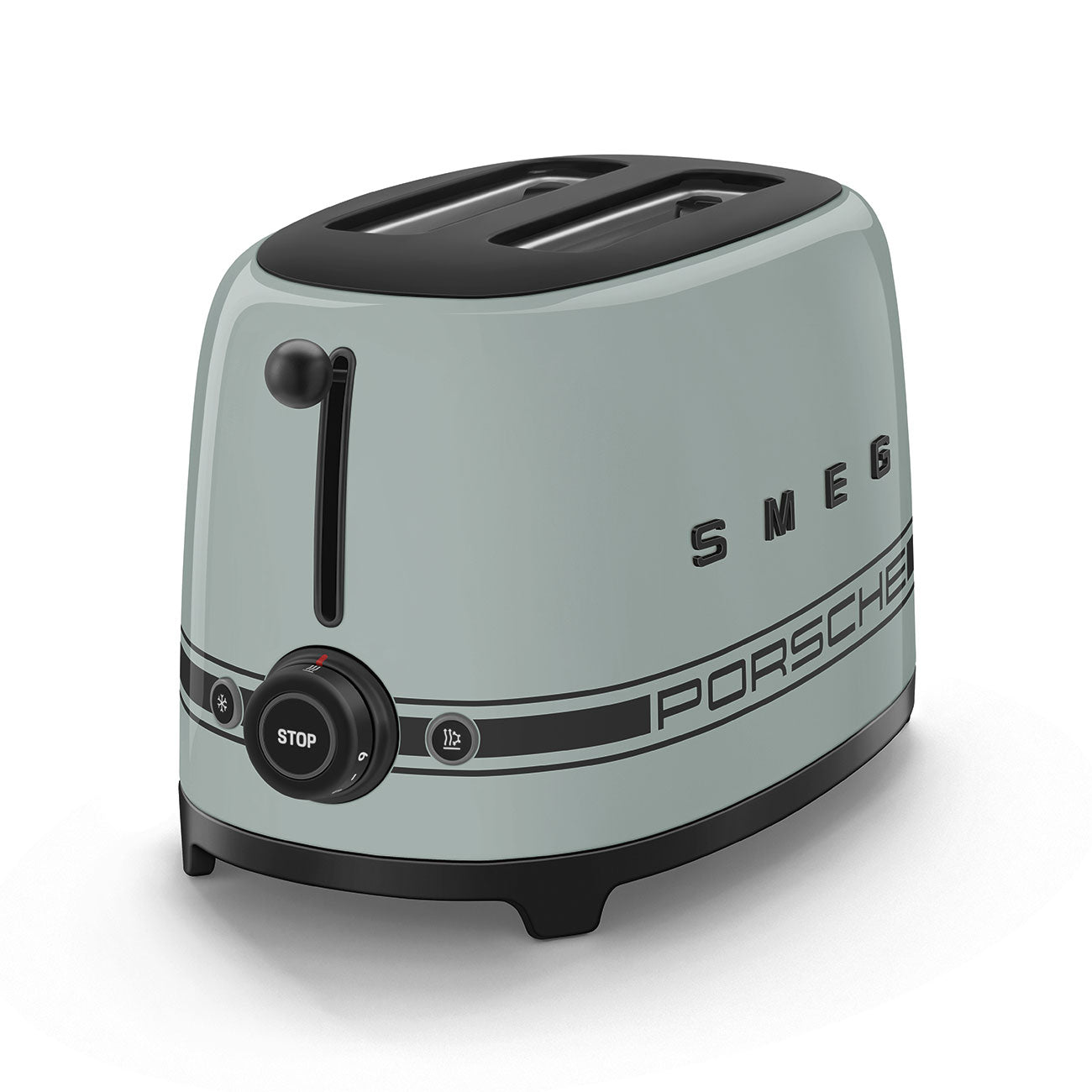 2-Slice Toaster SMEG x Porsche Carrara Share Green Metallic