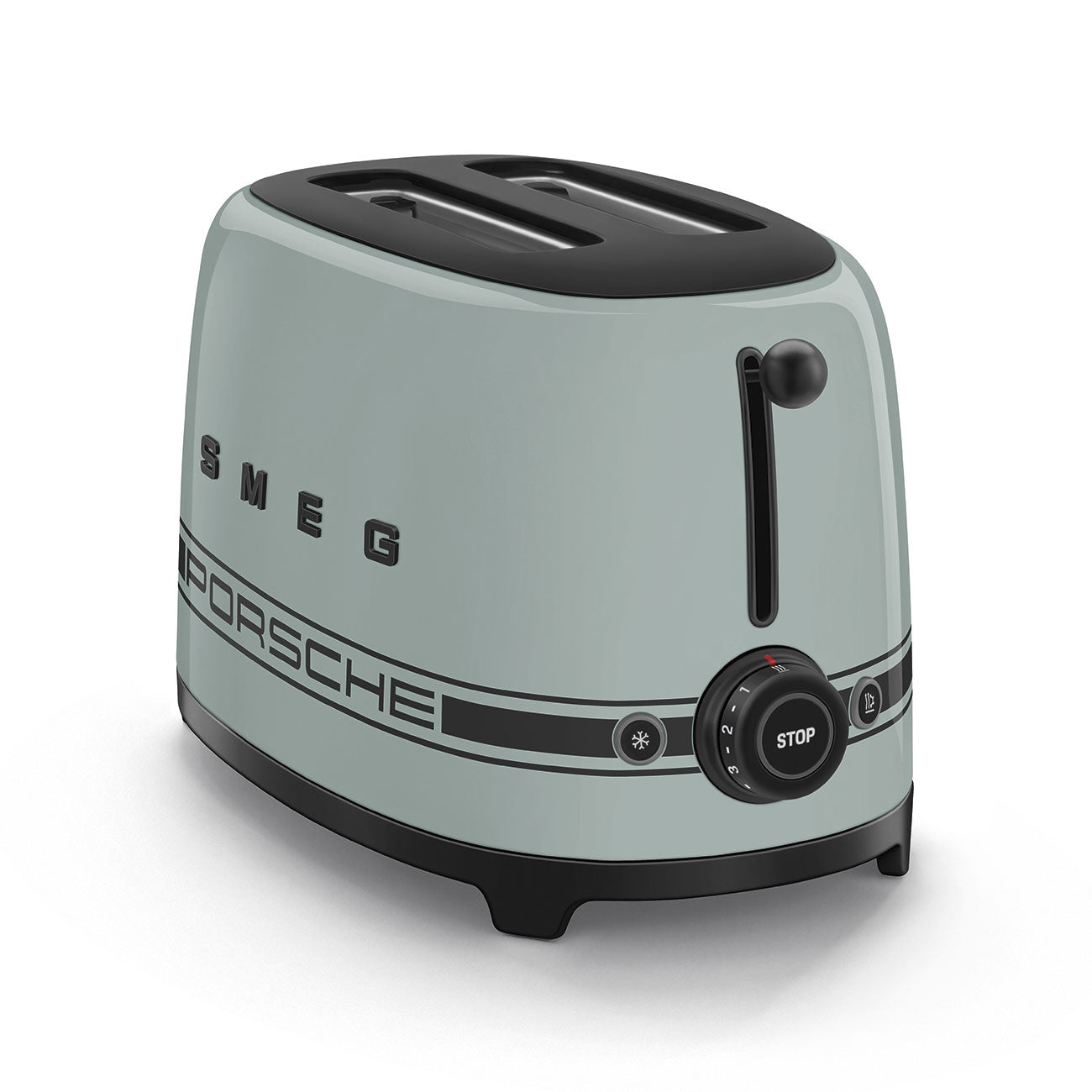 2-Slice Toaster SMEG x Porsche Carrara Share Green Metallic