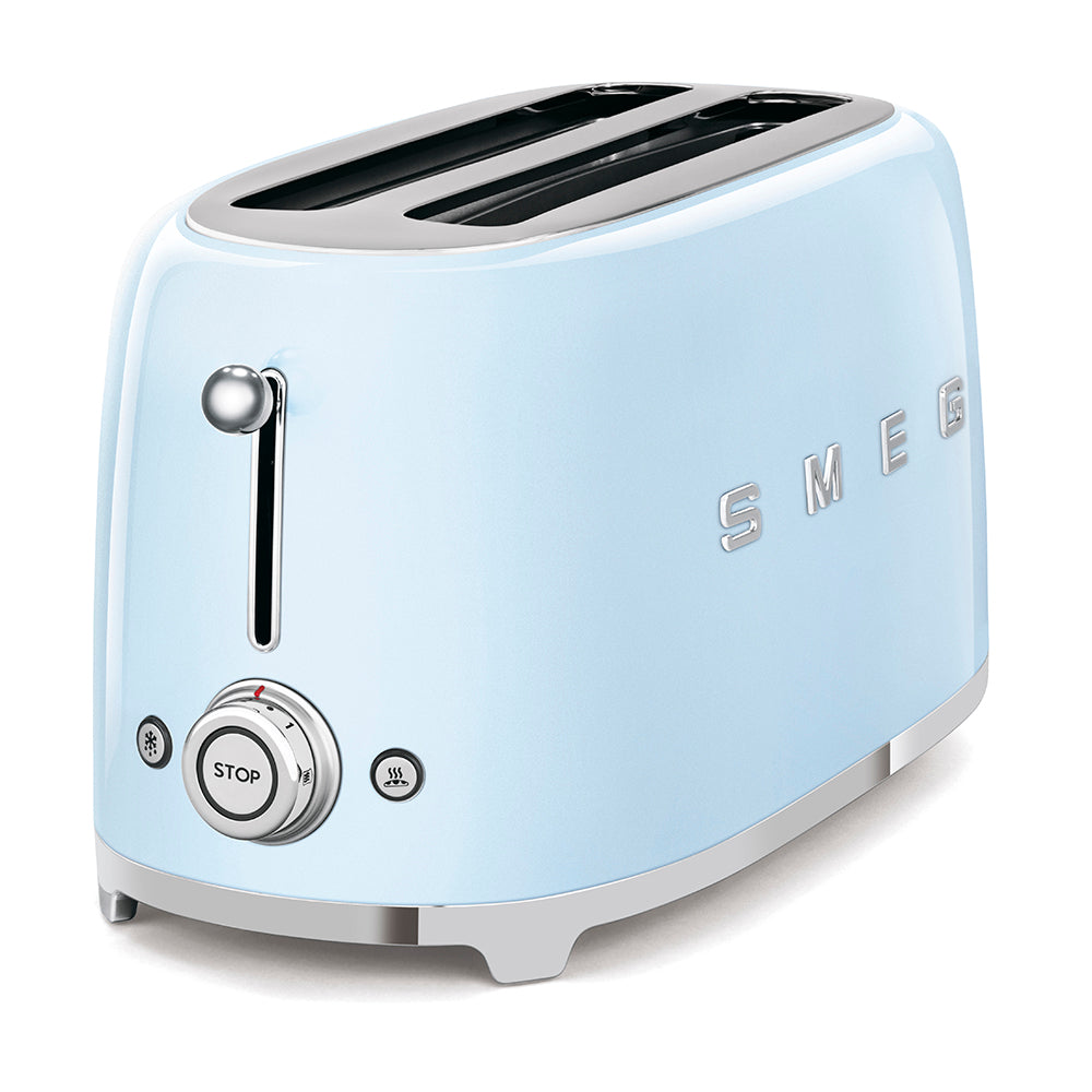 4-Slice Long Slot Toaster - Pastel Blue