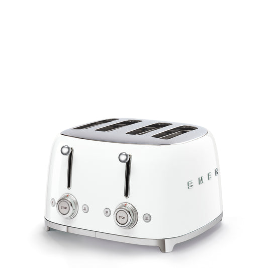 4-Slice Toaster - White