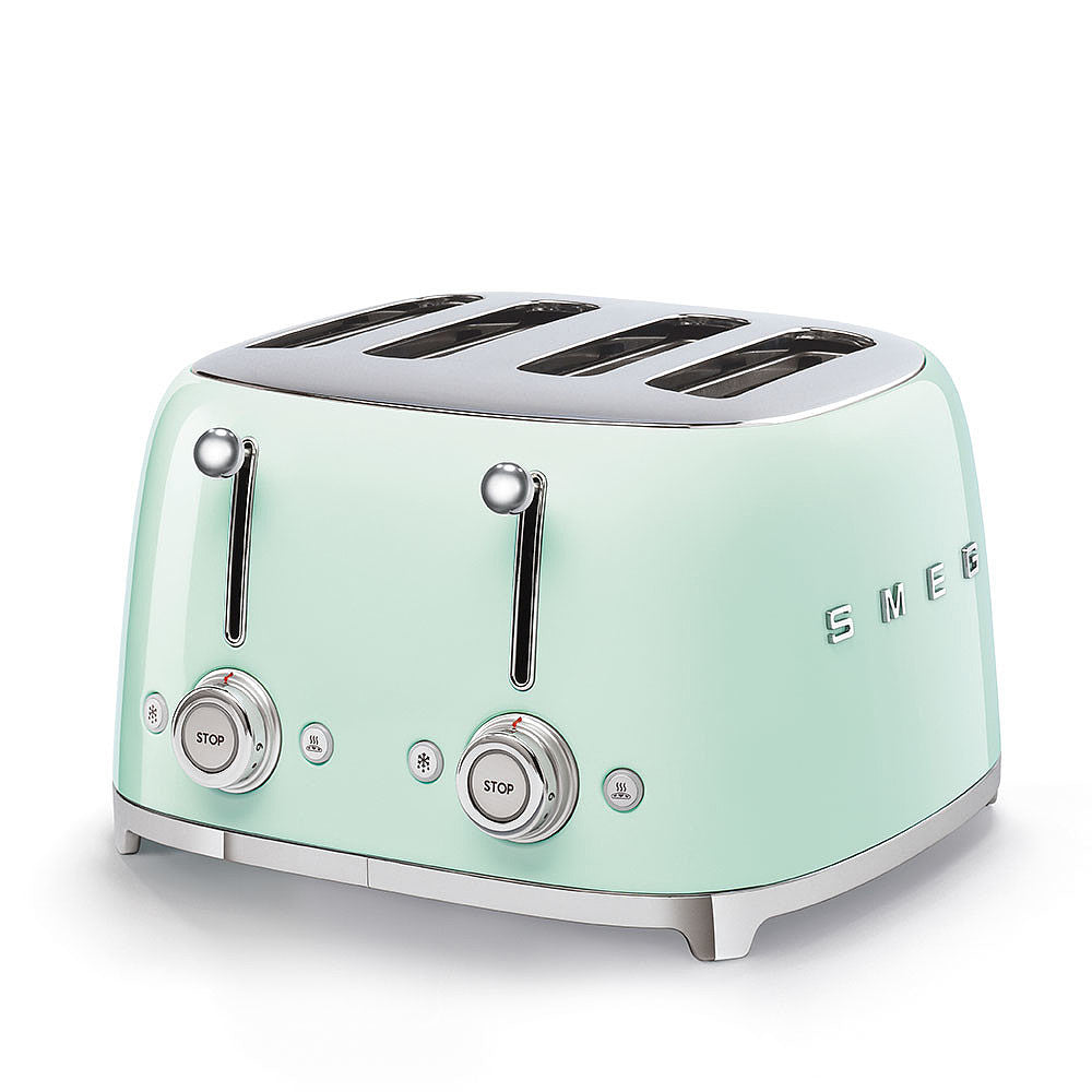 SMEG 4-Slice Toaster Pastel green – SMEG Shop