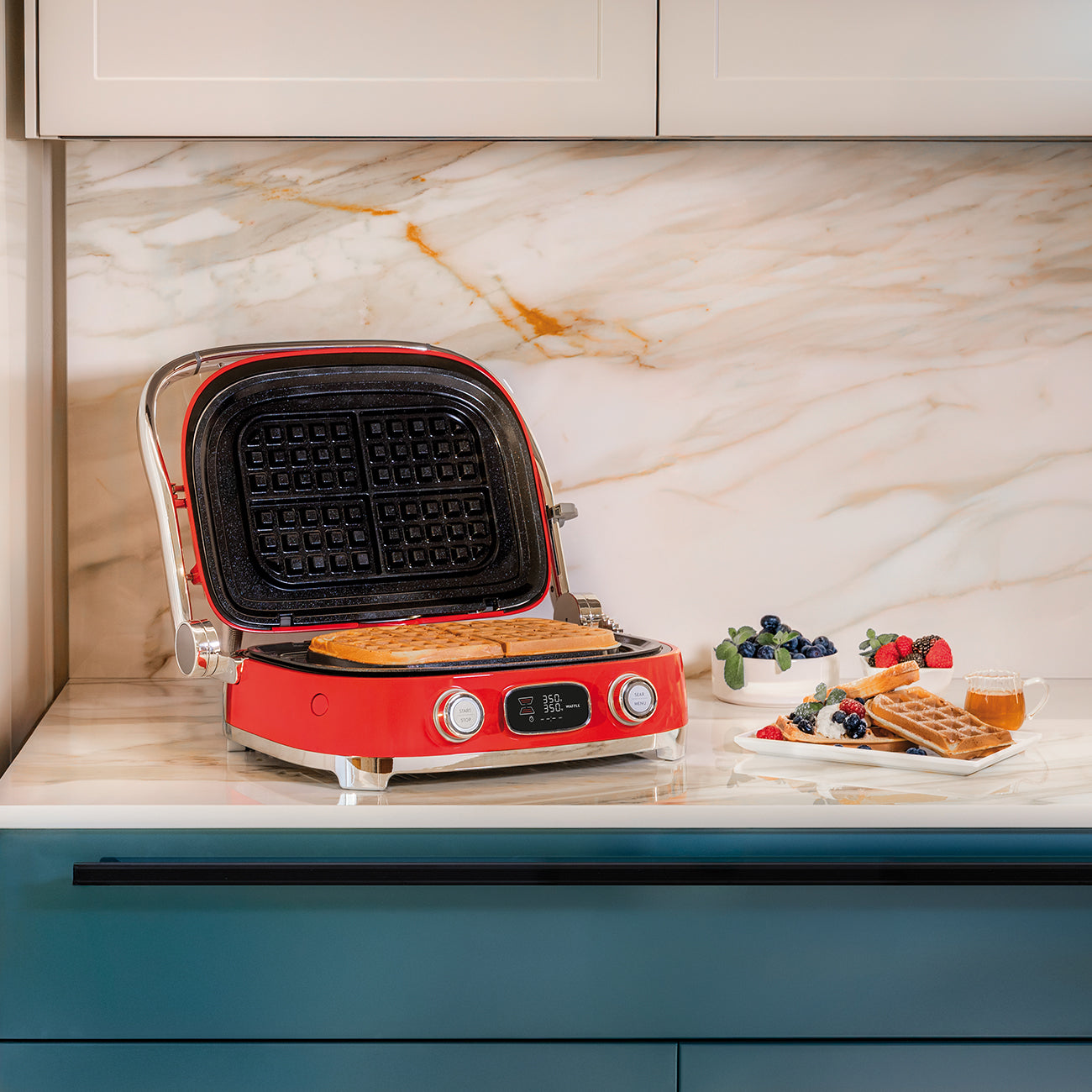 SMEG Multi Use Grill (Red)