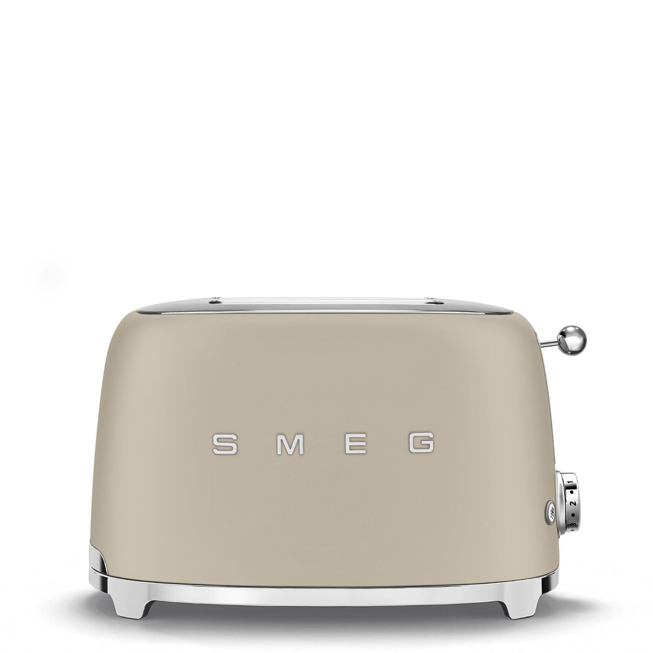 SMEG 2-Slice Electric Toaster (Moonlight Cream Matte)