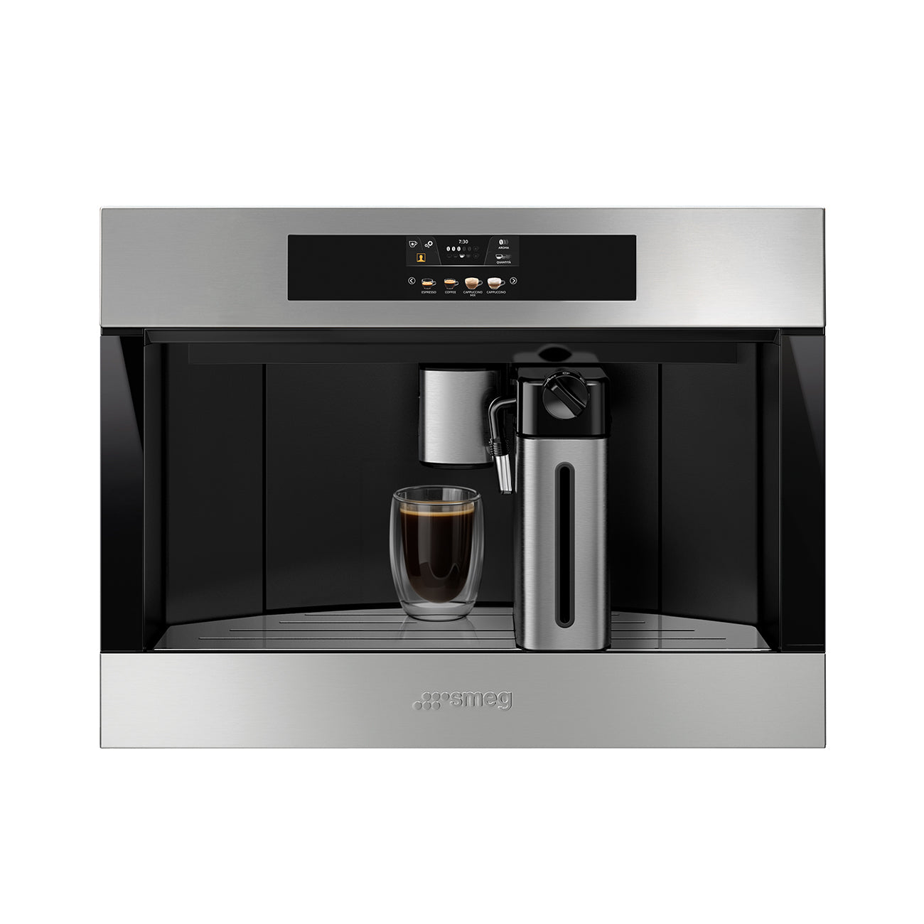 SMEG Classic 24" Built In Coffee System (Stainless Steel)