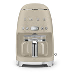 SMEG Drip Filter Coffee Machine (Moonlight Cream Matte)
