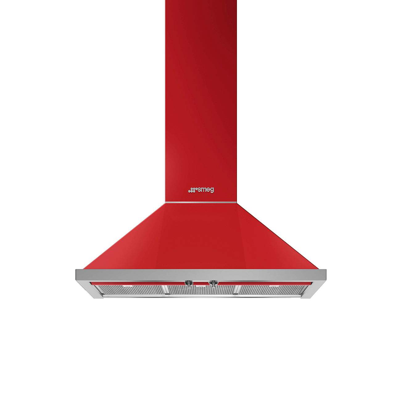 SMEG Portofino 36" Wall Hood (Red)