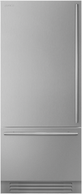SMEG 36" Built In Fridge with Convertible Freezer Left Hinge (Stainless Steel)
