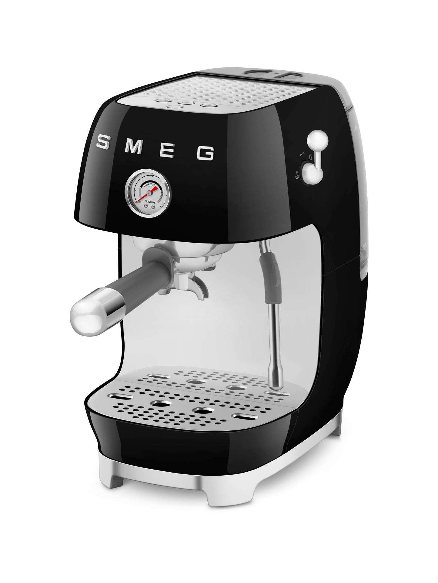 Manual Espresso Coffee Machine With Cold Brew - Black