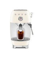 SMEG Manual Espresso Coffee Machine with Cold Brew (Cream)