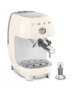 SMEG Manual Espresso Coffee Machine with Cold Brew (Cream)