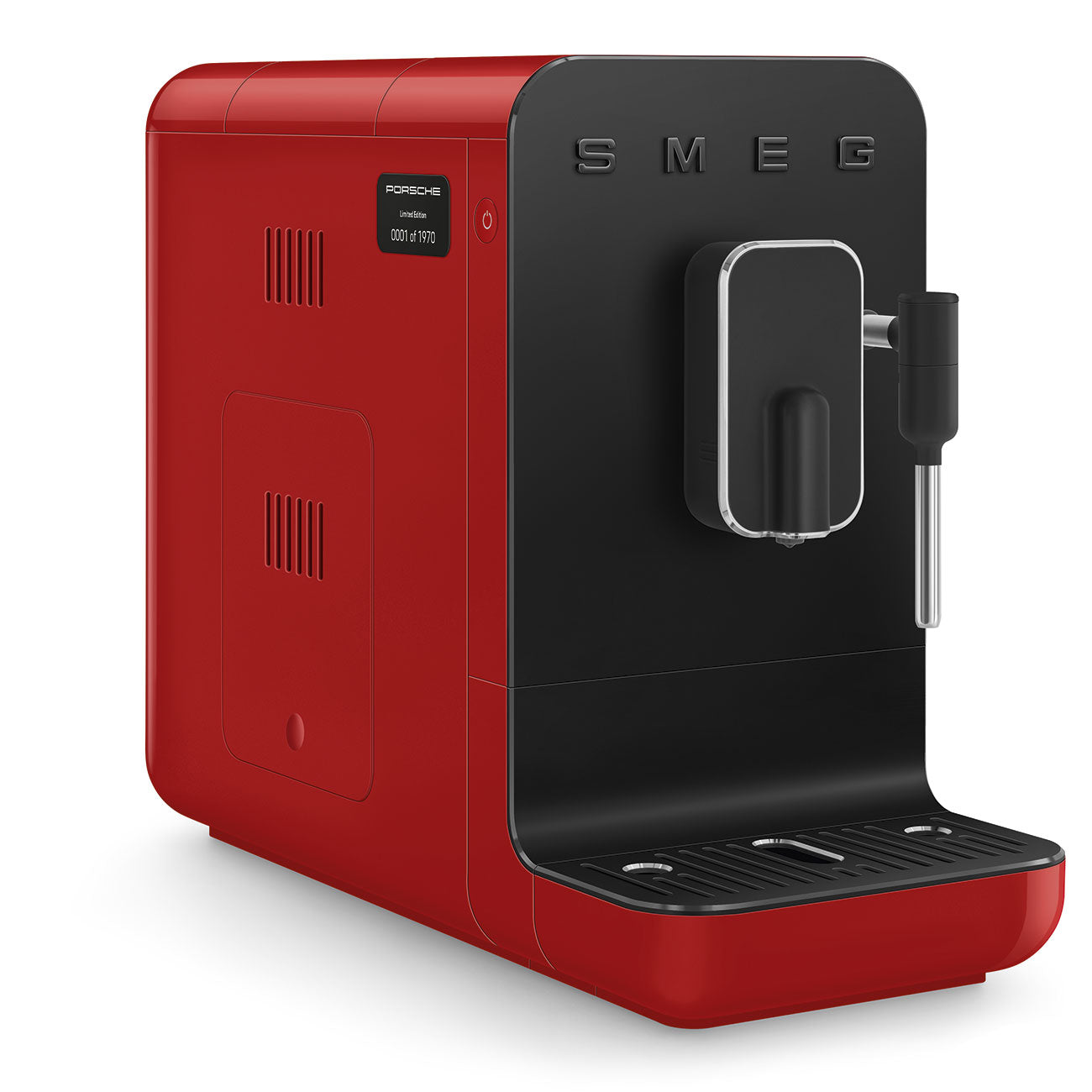 Porsche x SMEG Automatic Espresso Coffee Machine with Milk Frother 917 Salzburg Limited Edition (Red)