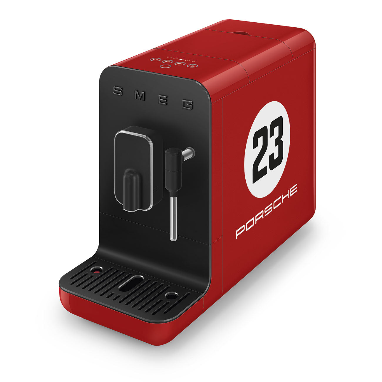Porsche x SMEG Automatic Espresso Coffee Machine with Milk Frother 917 Salzburg Limited Edition (Red)
