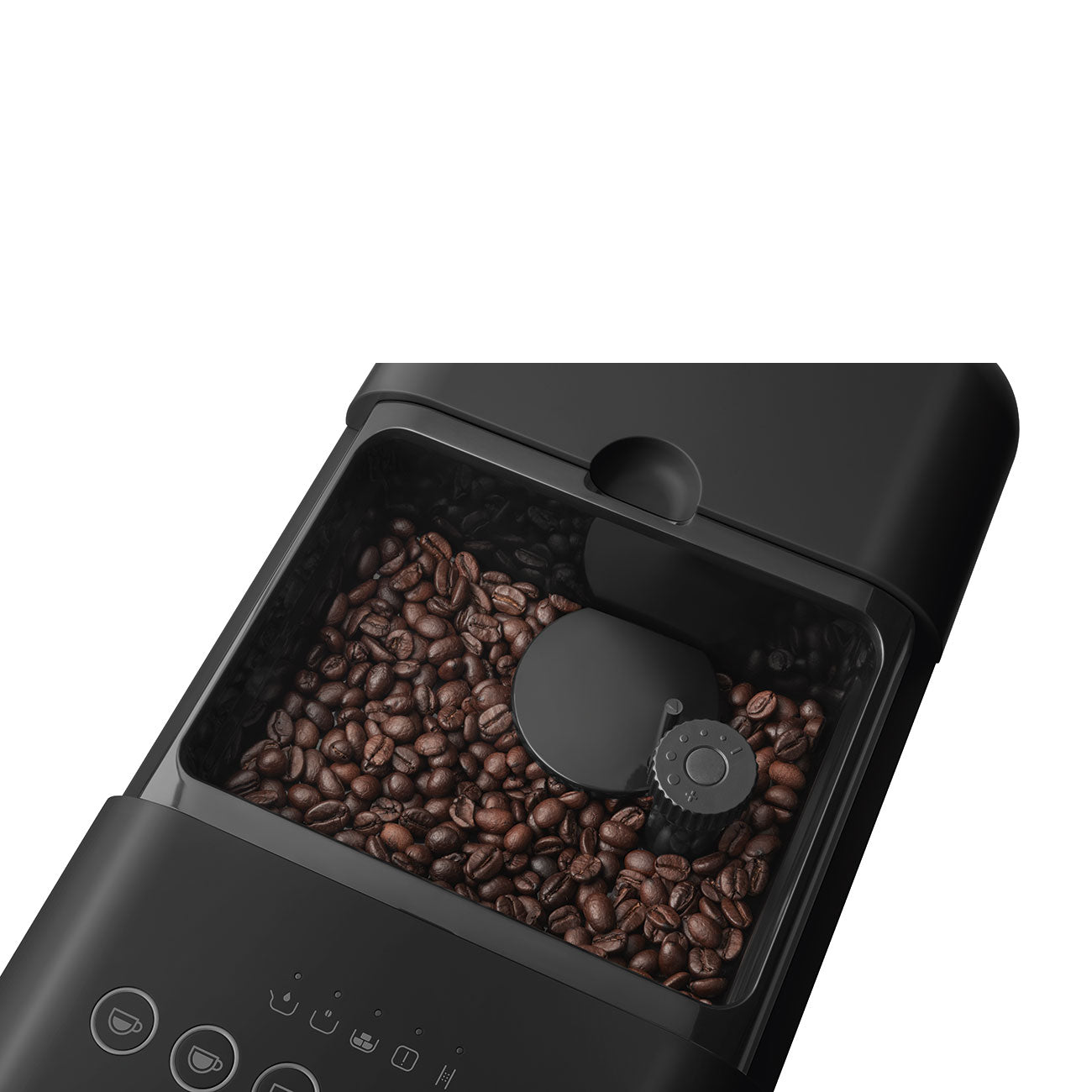 Automatic Coffee Machine with Milk Auto Milk Frother - Matte Black