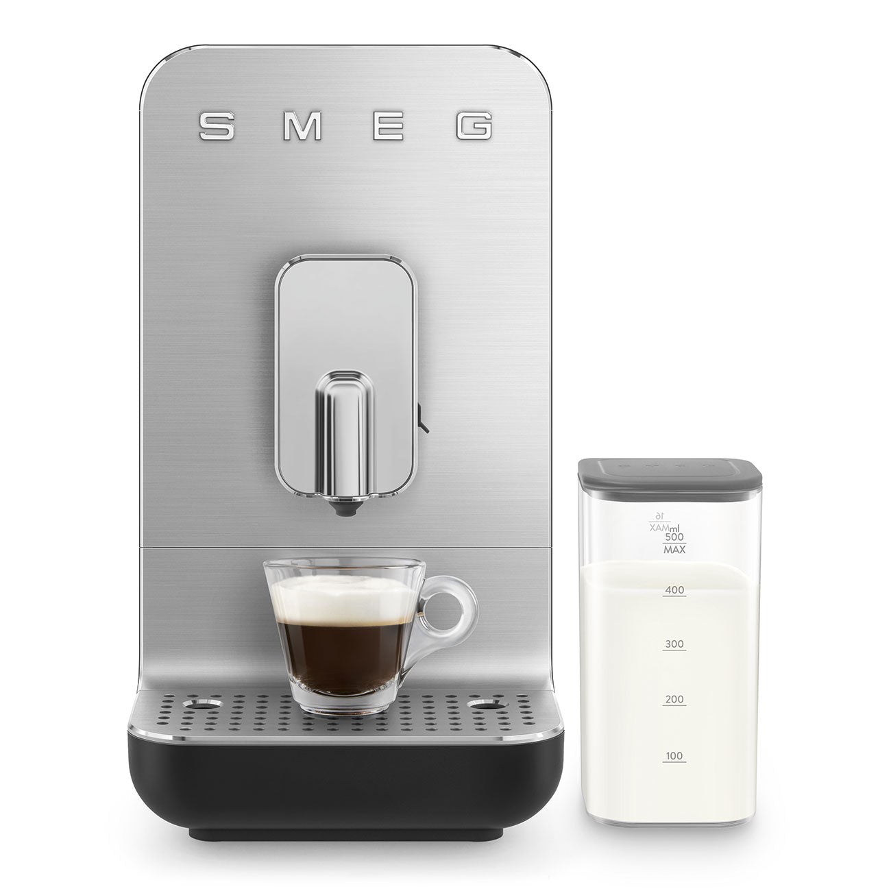 Automatic Coffee Machine with Milk Auto Milk Frother - Matte Black