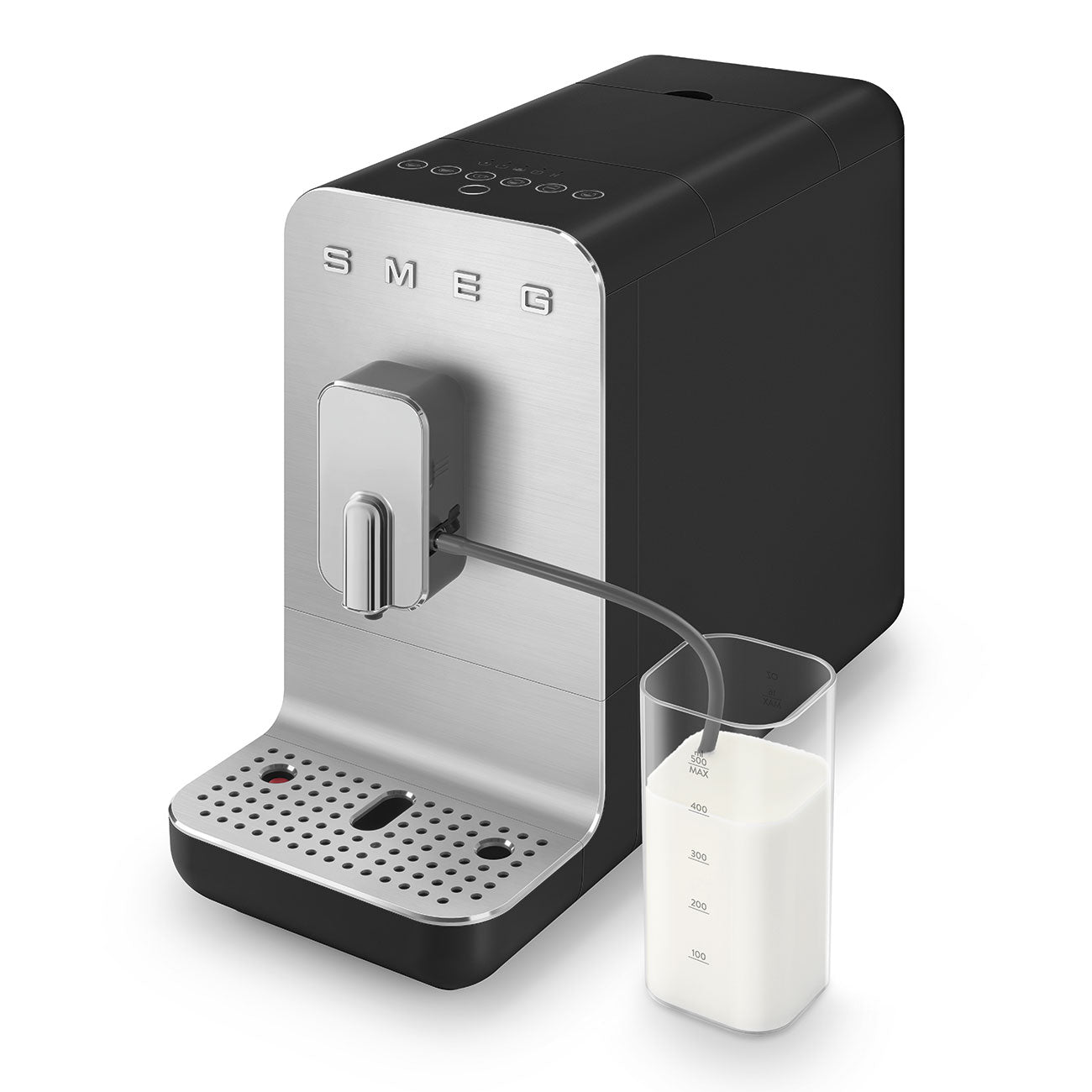 Automatic Coffee Machine with Milk Auto Milk Frother - Matte Black