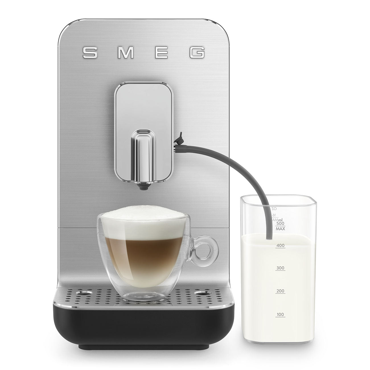 Automatic Coffee Machine with Milk Auto Milk Frother - Matte Black