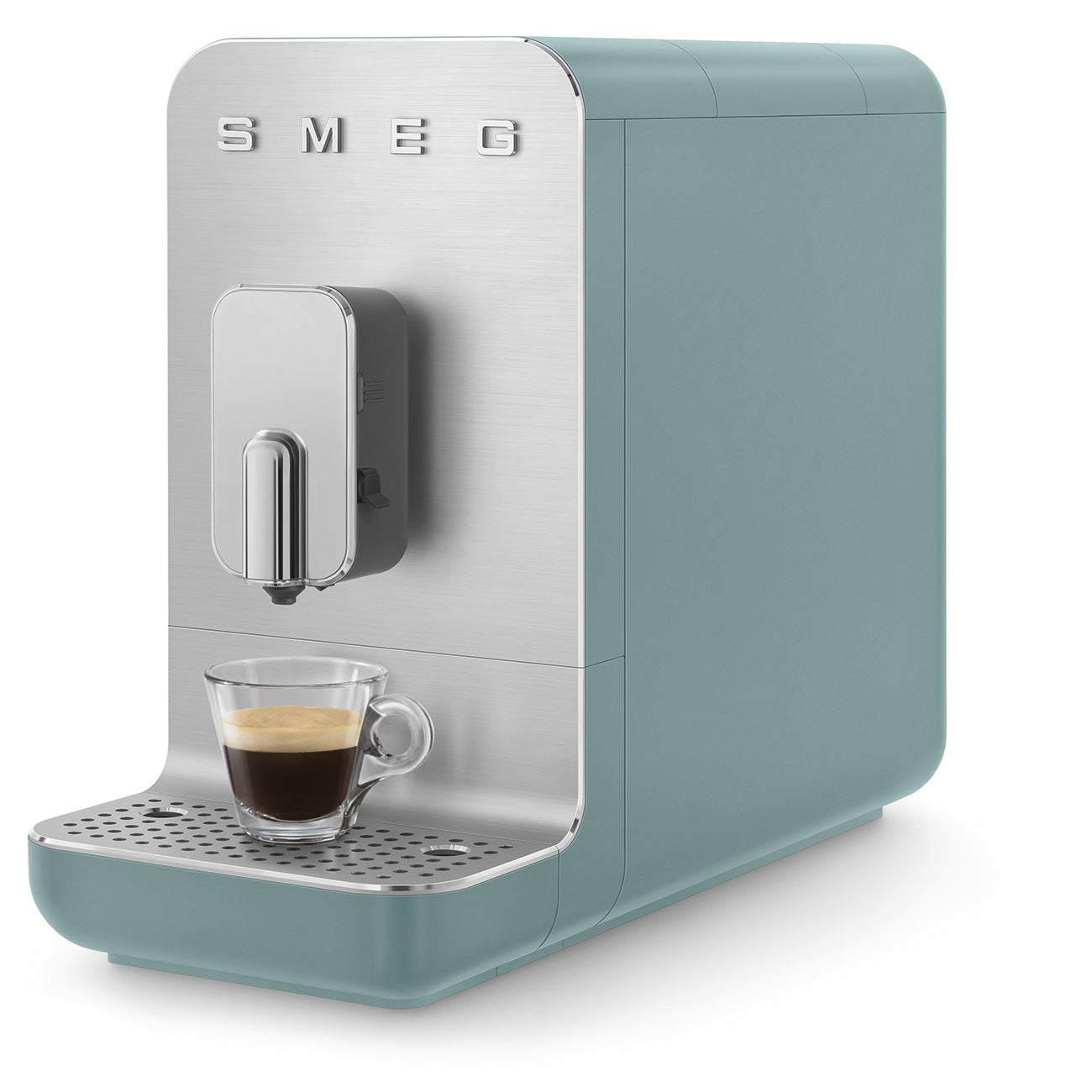 Automatic Coffee Machine with Milk Auto Milk Frother - Matte Emerald Green