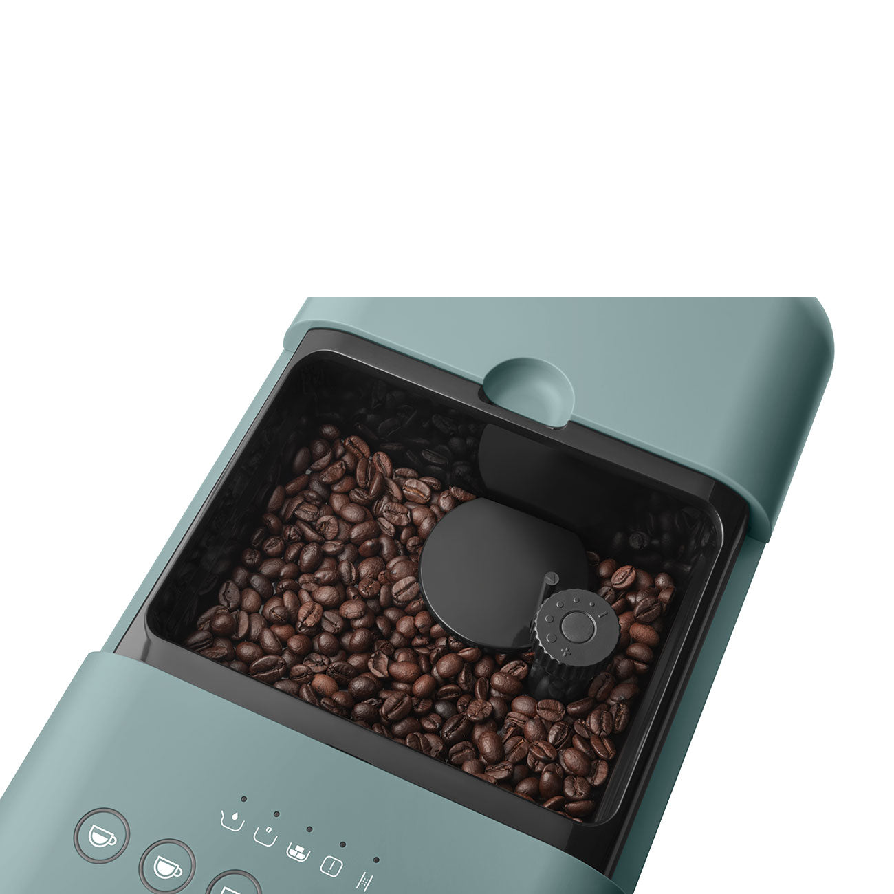 Automatic Coffee Machine with Milk Auto Milk Frother - Matte Emerald Green